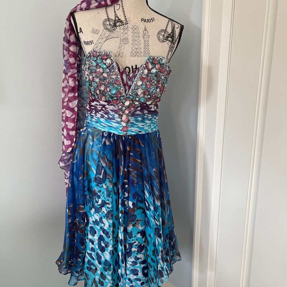 Tony Bowls evening gown